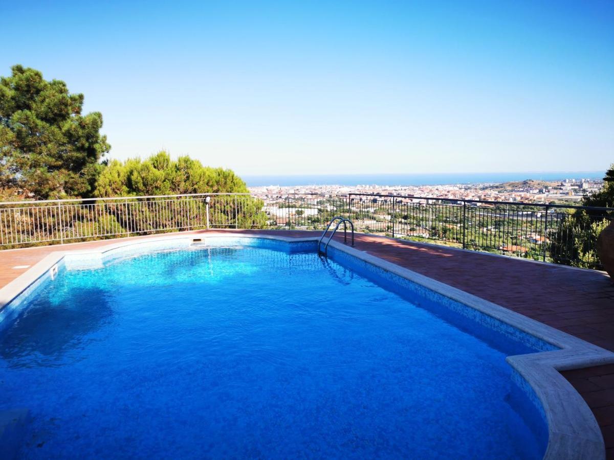 Holiday Flower Villa Panoramica Sul Golfo Di Catania Мистербьянко Экстерьер фото